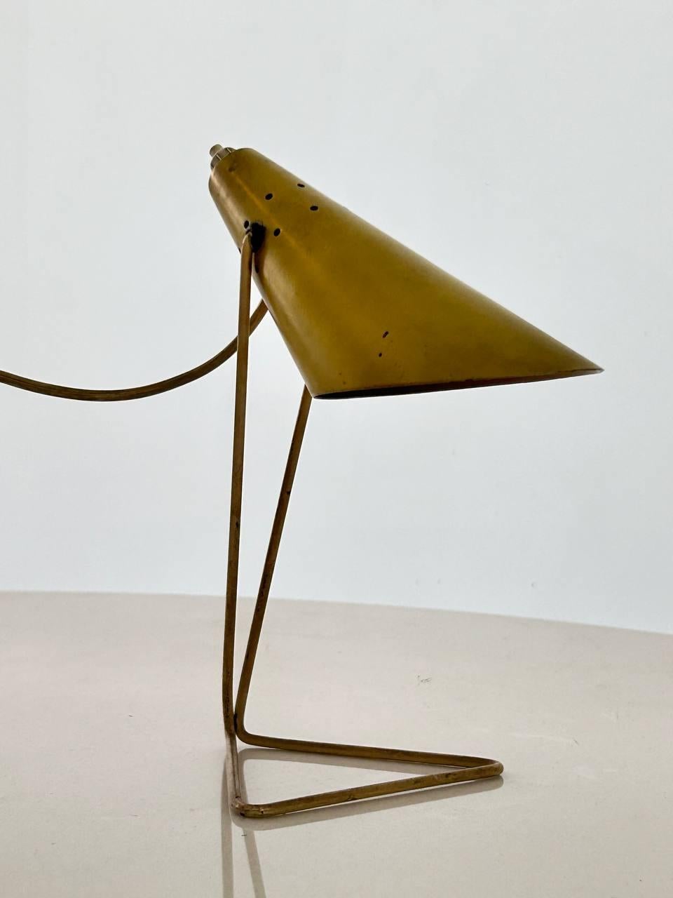 Lámpara de sobremesa moderna de mediados de siglo STILUX Milán, 1950 Mid-20th Century en venta