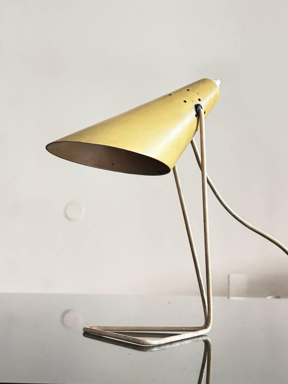 Lámpara de sobremesa moderna de mediados de siglo STILUX Milán, 1950 en venta 2