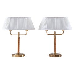 Mid Century Modern Table Lamps by Karlskrona Lampfabrik