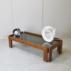 Mid-Century Modern Table Lamps, Metal & Opaline Glass, Italy, 1975
