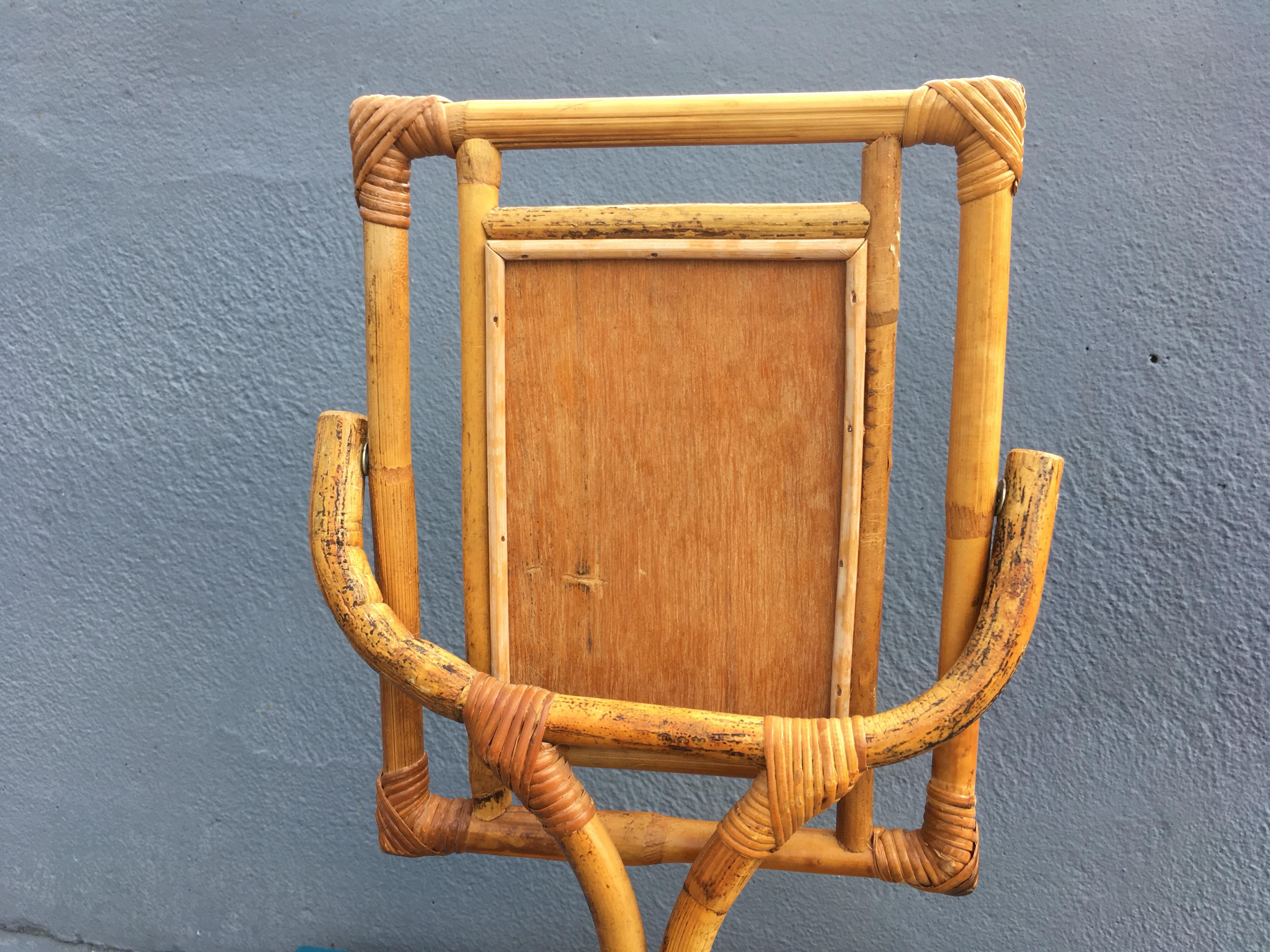 Mid-Century Modern Table Mirror For Sale 2