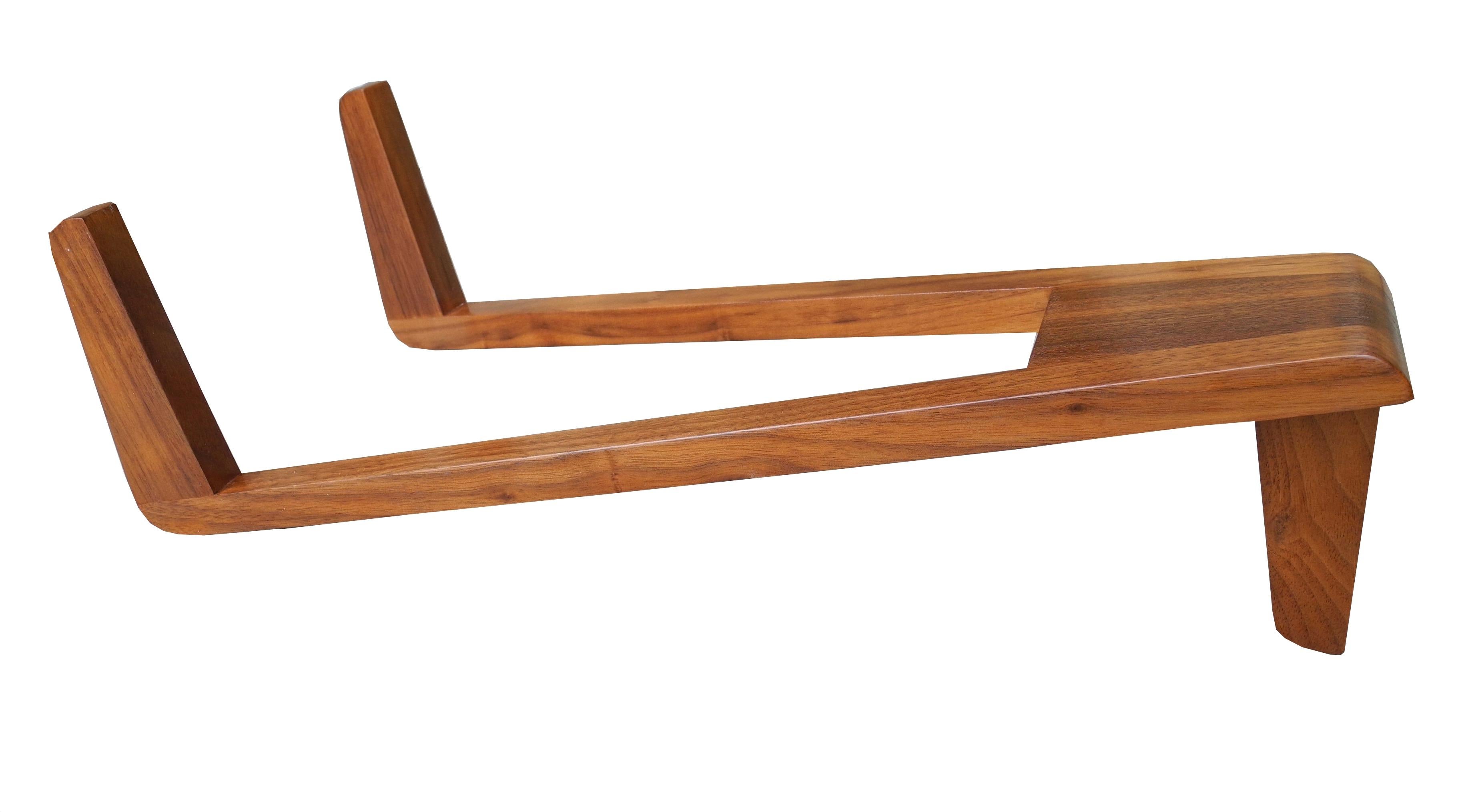 Mid-Century Modern Tabletop / Desk Bookstand Holder Shelf by Mel Smilow In Good Condition For Sale In Hudson, NY