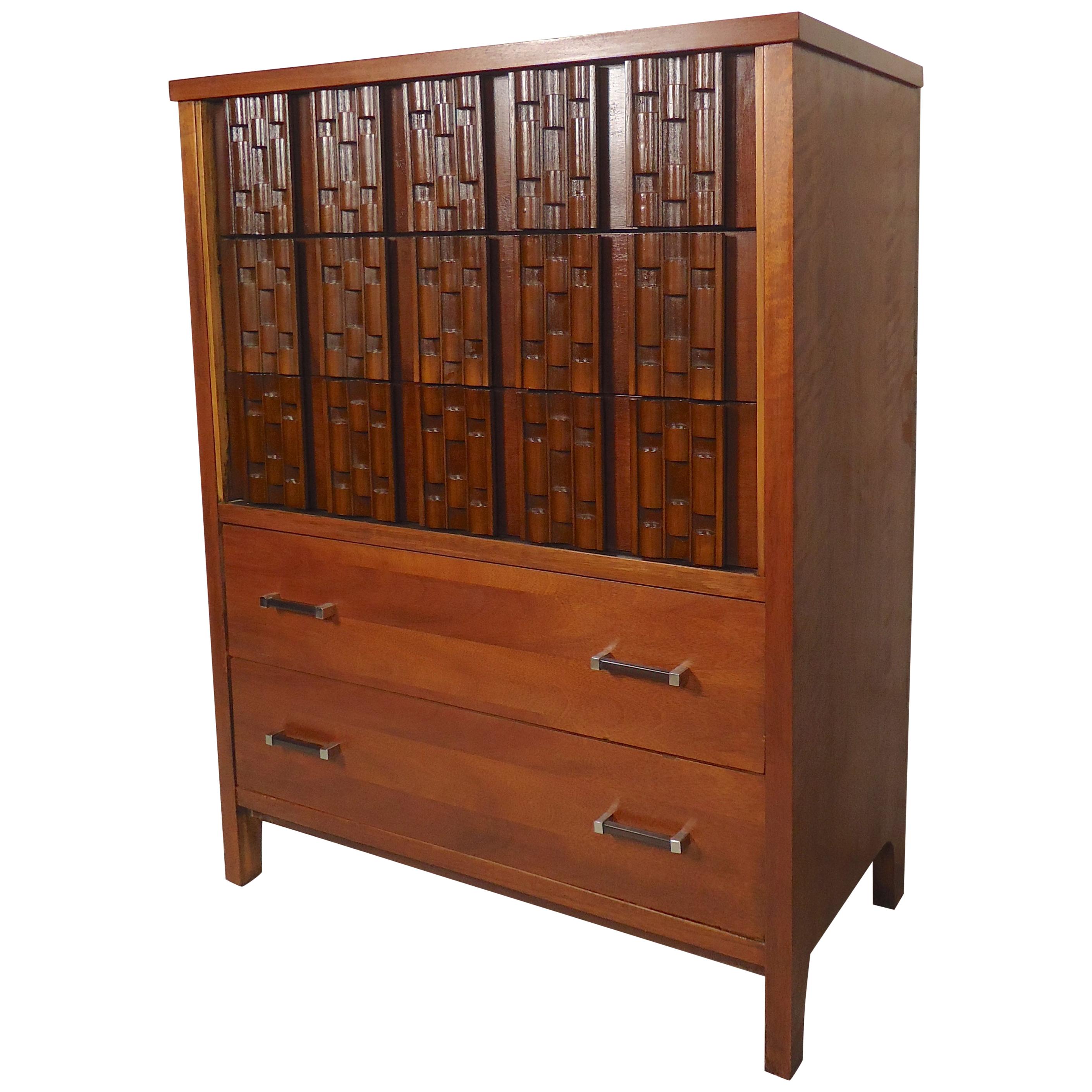 Mid-Century Modern Tall Dresser