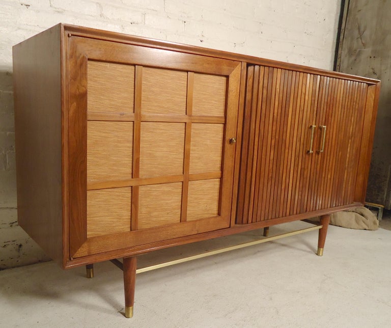 MidCentury Modern Tambour Door For Sale at 1stDibs tambour