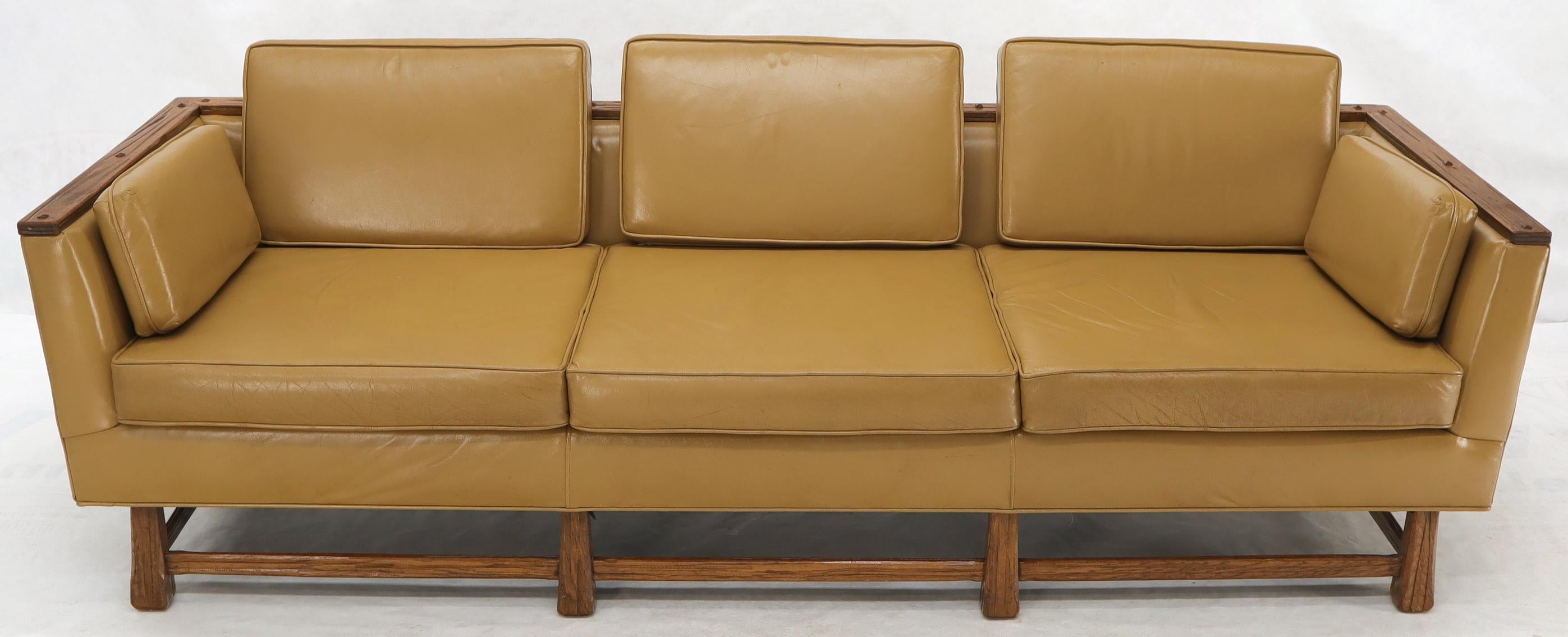 modern tan couch