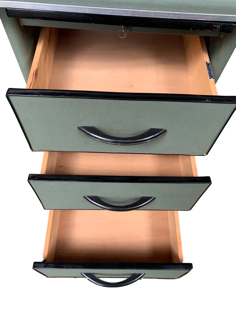 Mid Century Modern Tanker Desk French Circa 1940 For Sale At 1stdibs