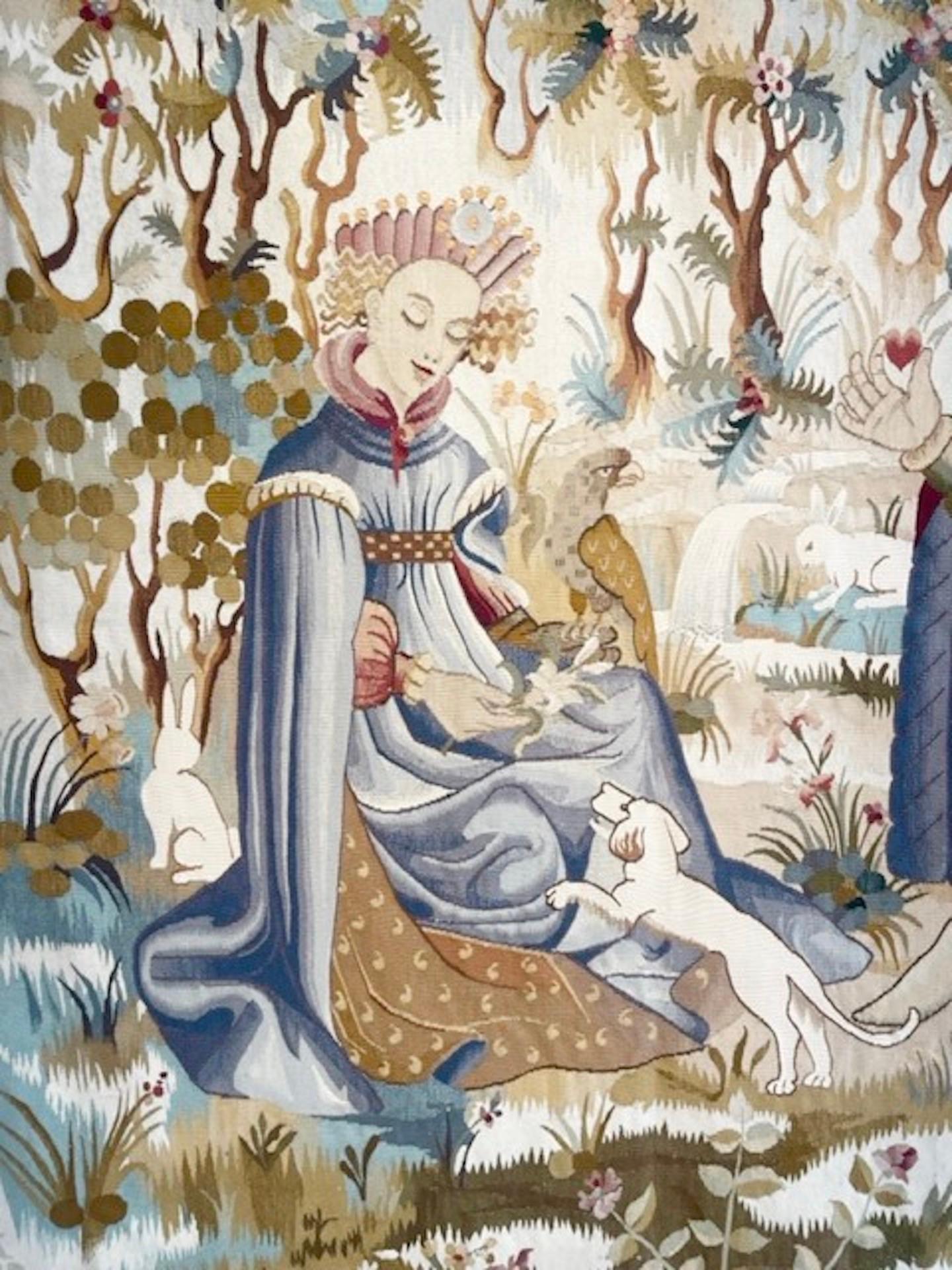 Mid-century tapestry 