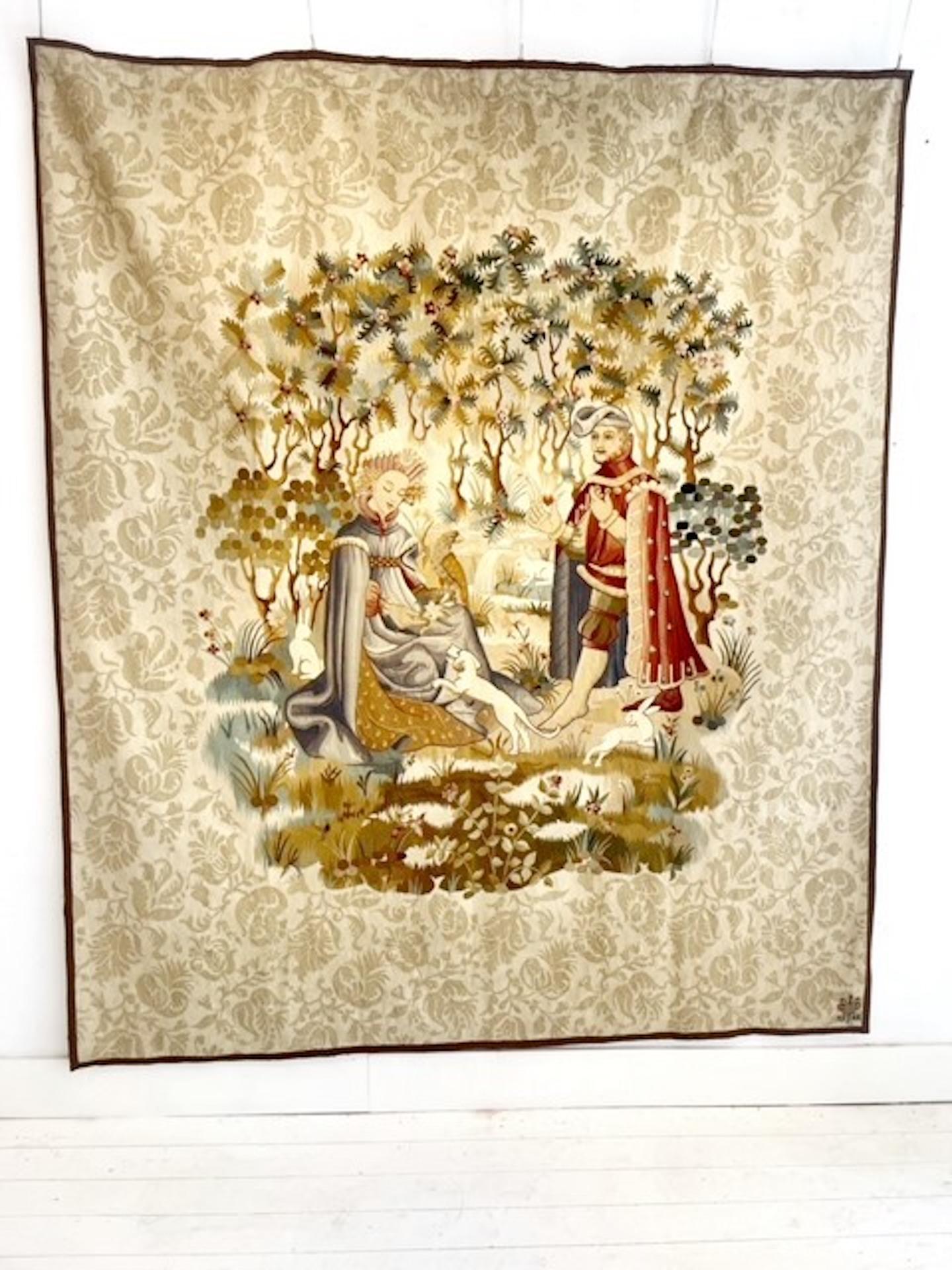 Mid-20th Century Mid-Century Modern Tapestry 