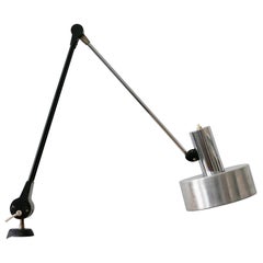 Vintage Mid-Century Modern Task Lamp or Clamp Table Light by Kaiser Leuchten, 1970s