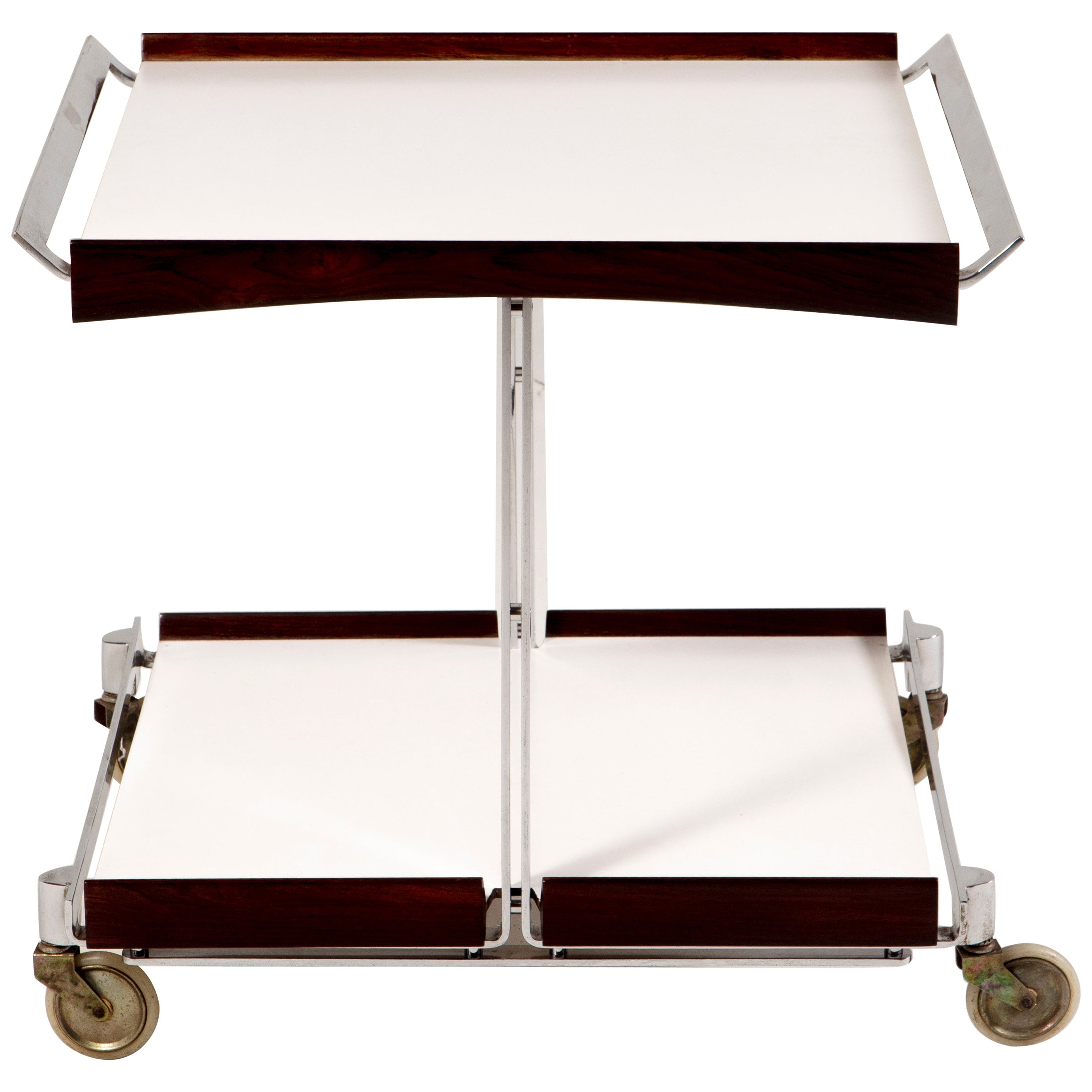 Mid-Century Modern Tea Cart by Forma, 1950s For Sale