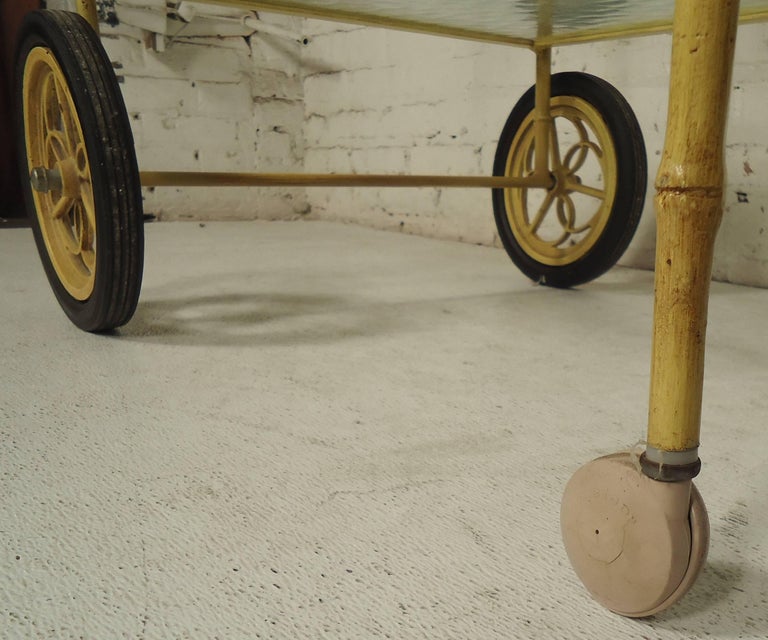 MidCentury Modern Tea Cart For Sale at 1stDibs tea cart for sale