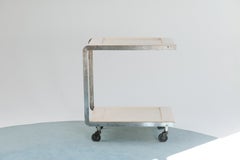 Mid-Century Modern Tea Trolley by Ernesto Hauner for Mobilinea