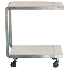 Mid-Century Modern Tea Trolley by Ernesto Hauner for Mobilinea
