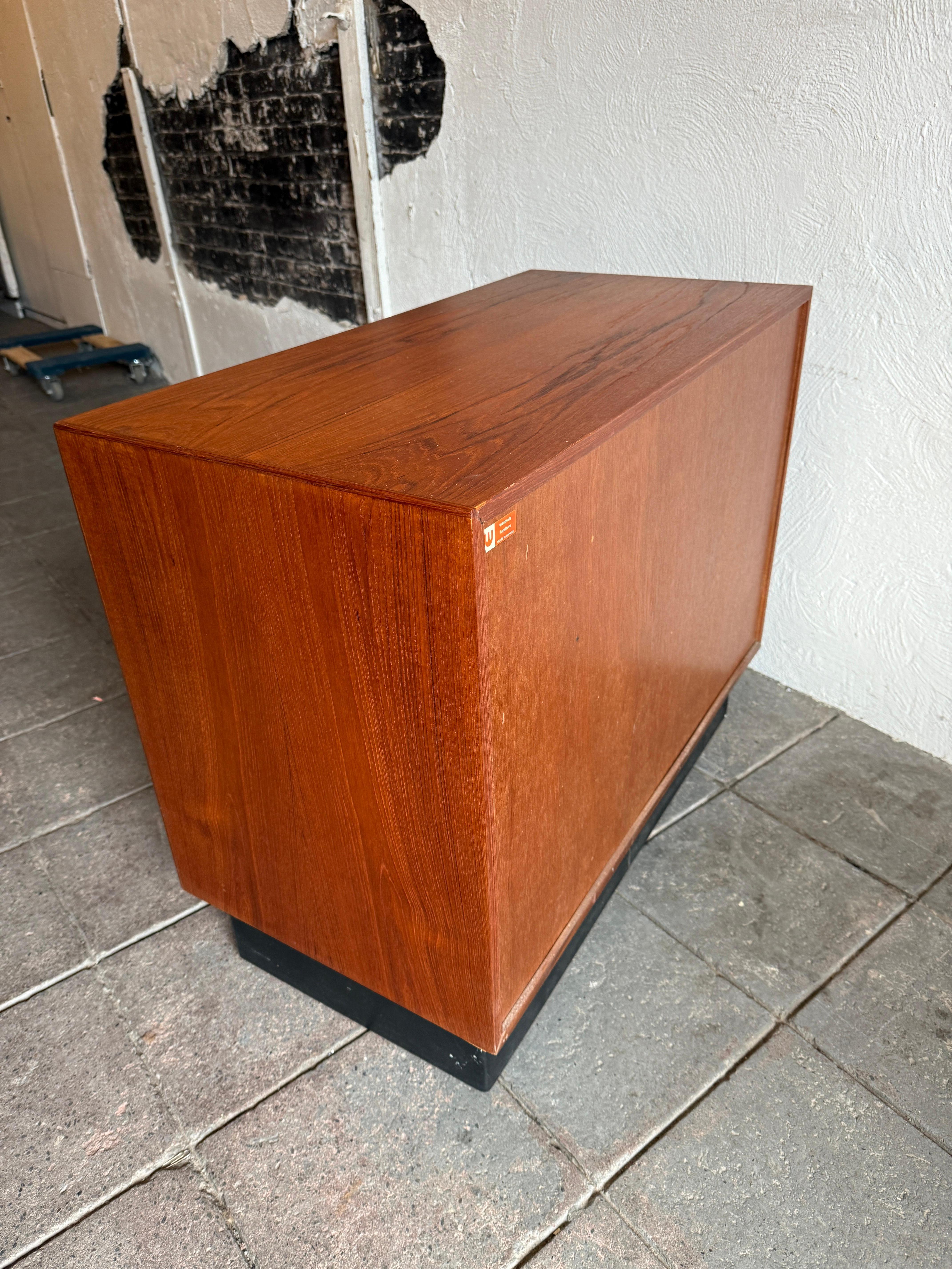 Mid-20th Century Mid Century Modern Teak 3 drawer dresser by Westnofa Norway For Sale