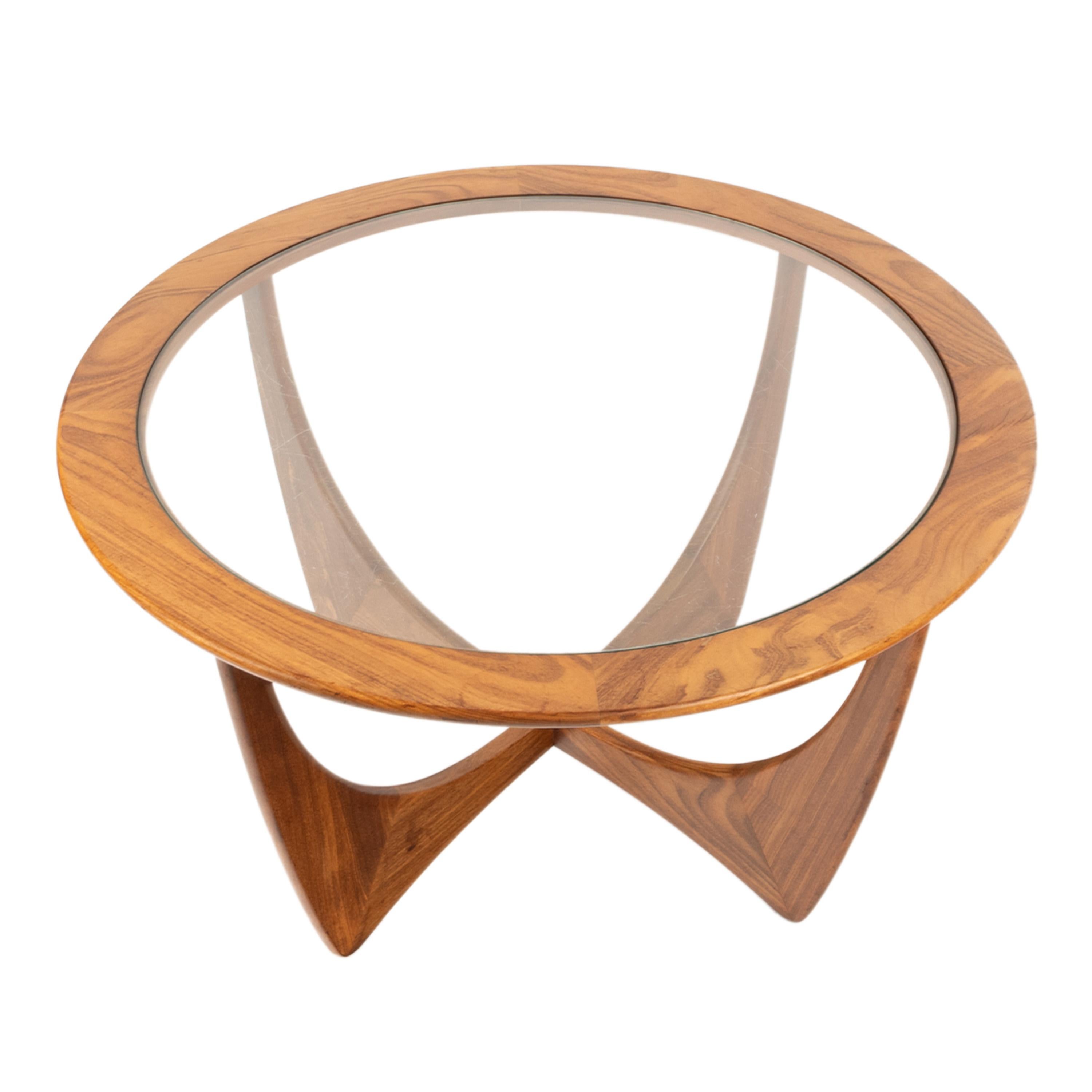 Mid Century Modern Teak Afromosia Wood Astro Rocket Coffee Table by G Plan 1965 For Sale 3
