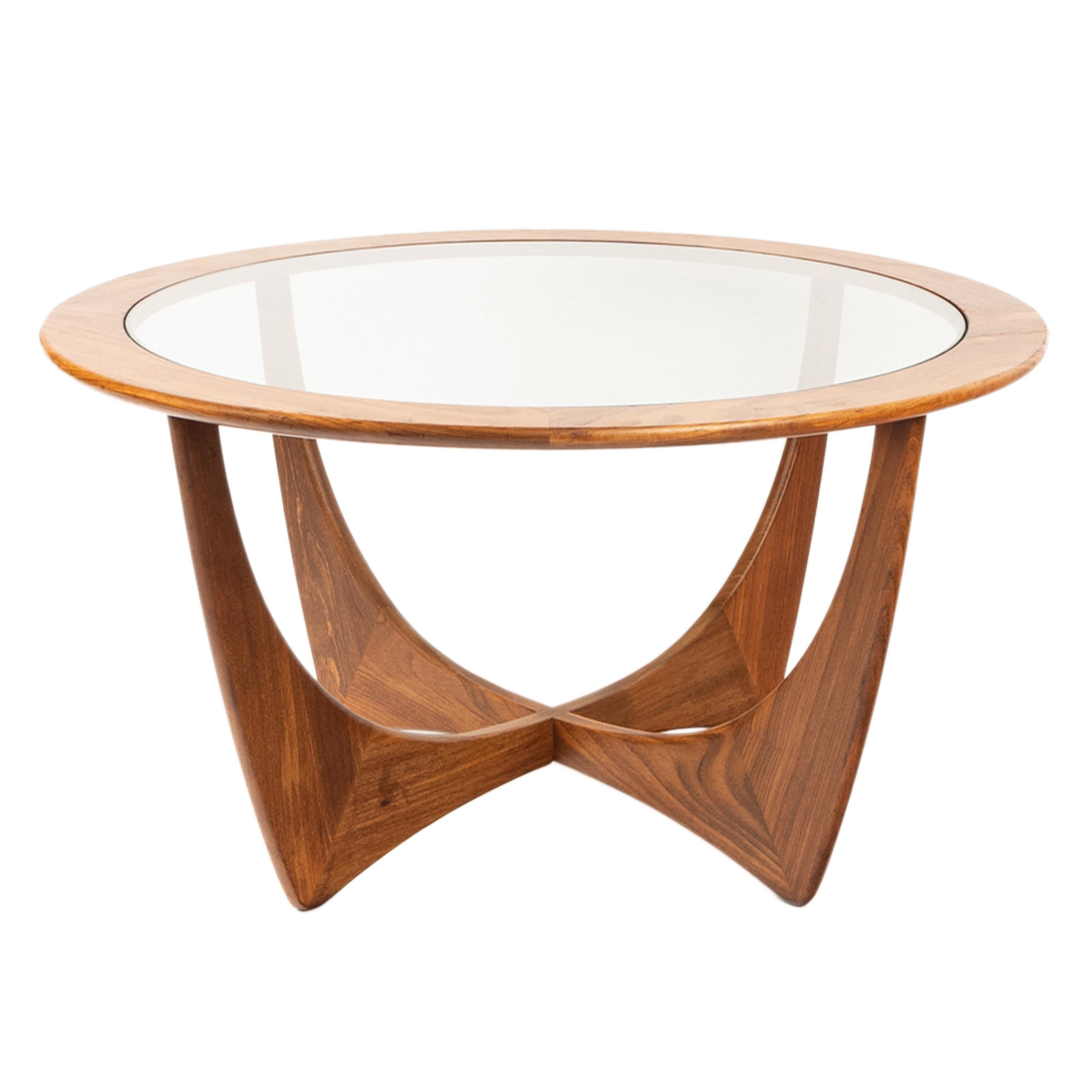 Mid Century Modern Teak Afromosia Wood Astro Rocket Coffee Table by G Plan 1965 For Sale 4