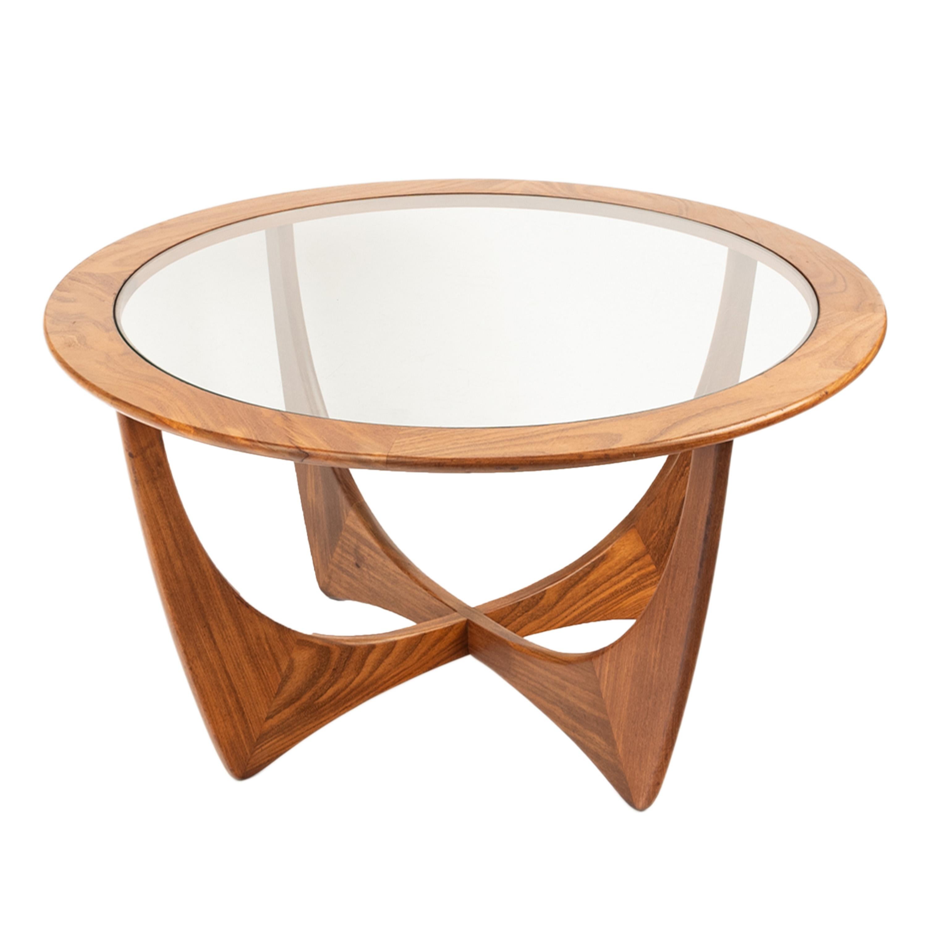 Mid Century Modern Teak Afromosia Wood Astro Rocket Coffee Table by G Plan 1965 For Sale 8