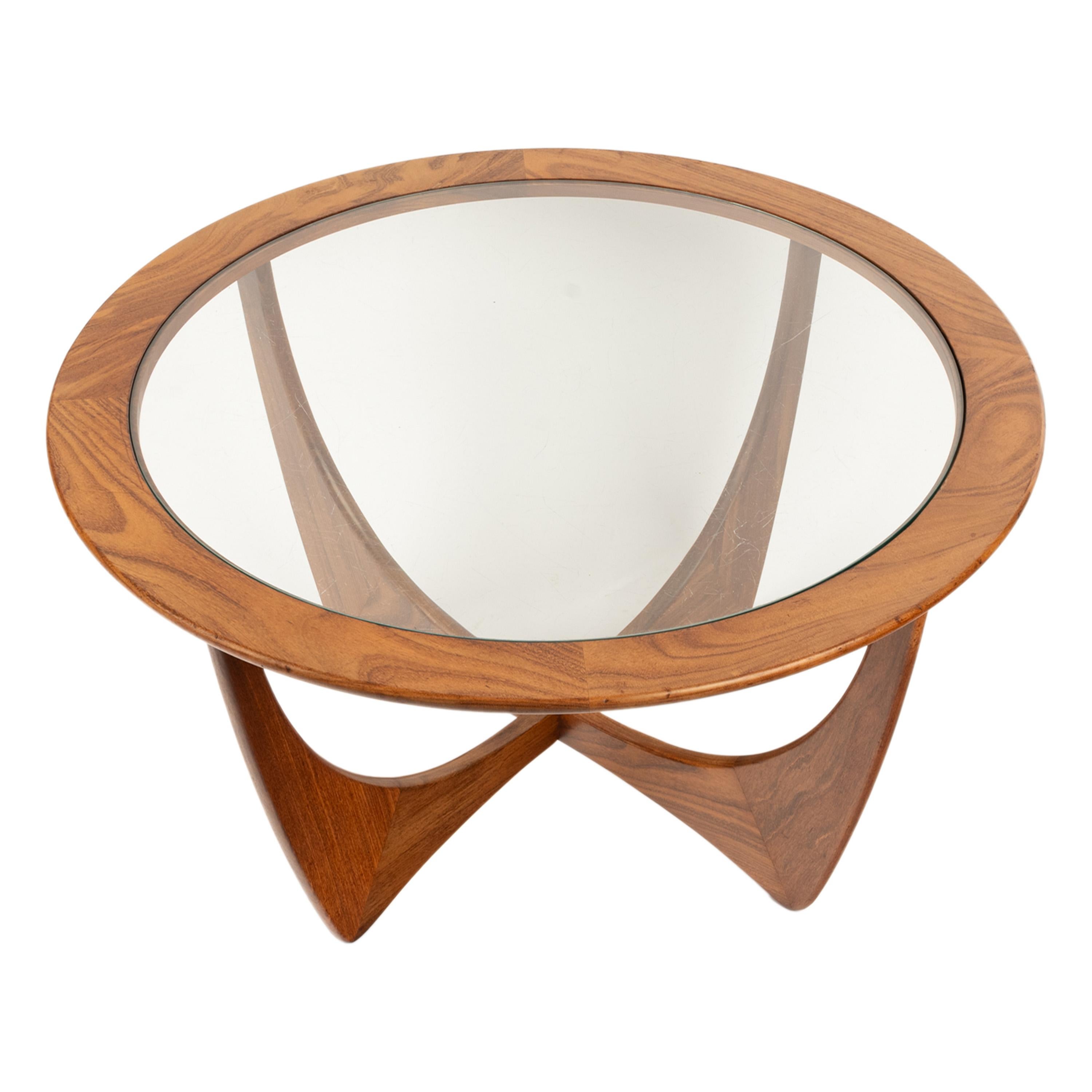Mid-Century Modern Mid Century Modern Teak Afromosia Wood Astro Rocket Coffee Table by G Plan 1965 For Sale