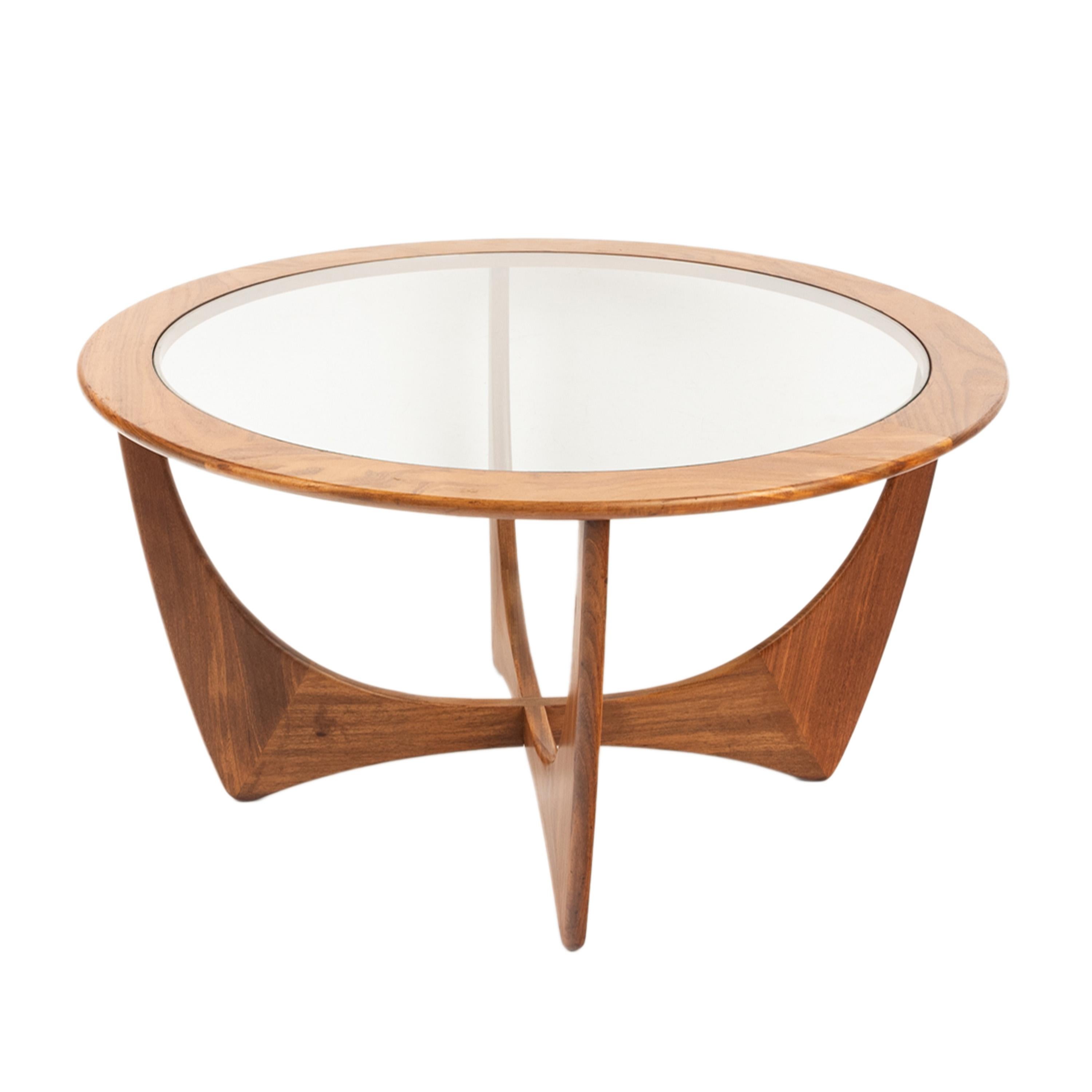 Mid Century Modern Teak Afromosia Wood Astro Rocket Coffee Table by G Plan 1965 For Sale 1