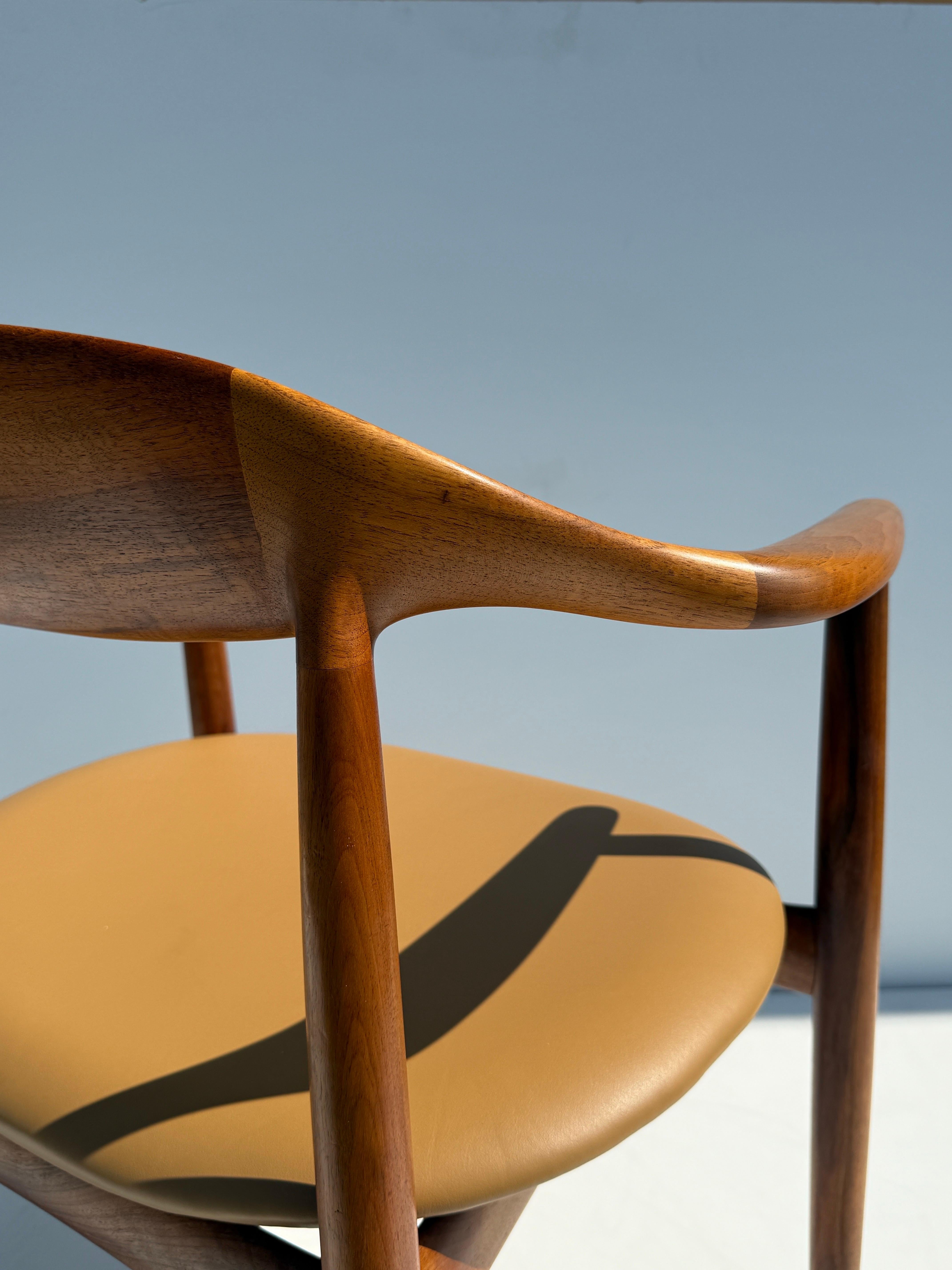 Fauteuil en teck moderne du milieu du siècle en vente 8