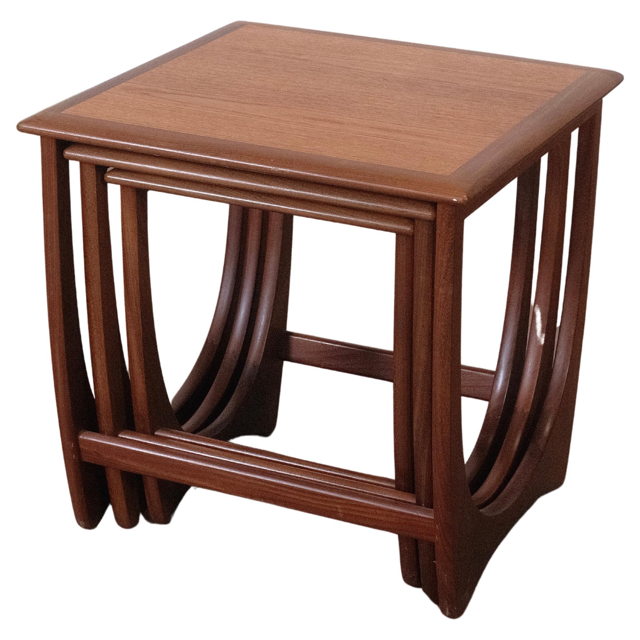 Mid-Century Modern Teak "Astro" Nesting Tables by G Plan For Sale