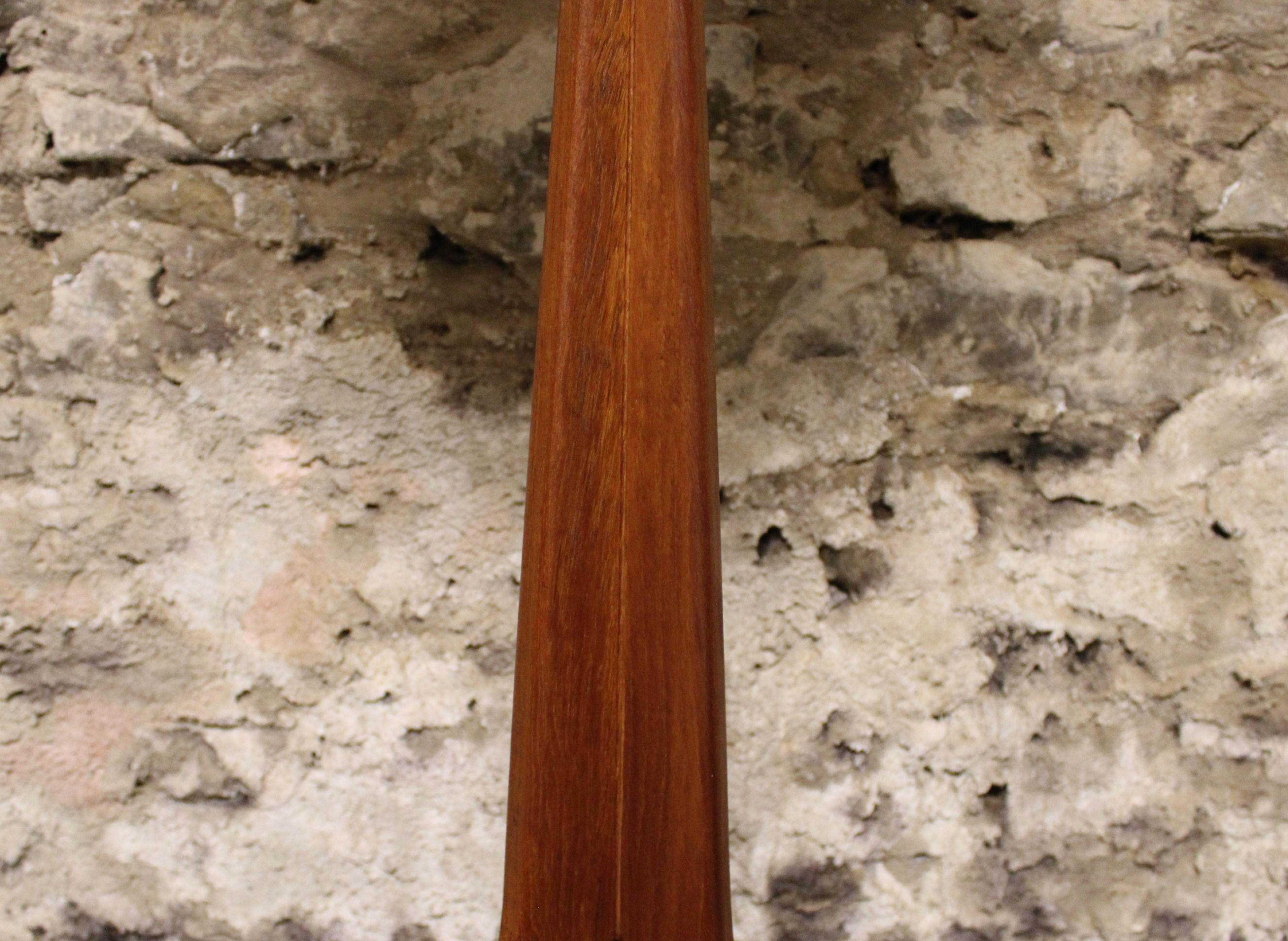 Mid-Century Modern Teak Atomic Floor Lamp In Good Condition In Hamilton, Ontario