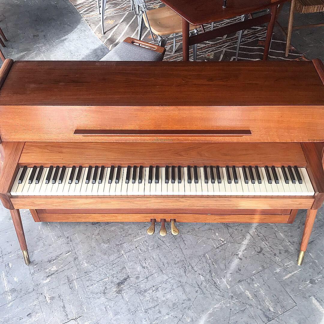 baldwin acrosonic piano mid century