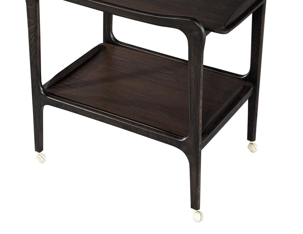 Chariot de bar en teck The Modernity en vente 3