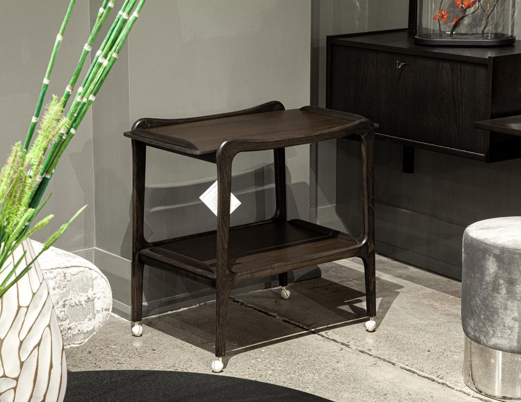Chariot de bar en teck The Modernity en vente 4