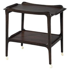 Mid-Century Modern Teak Barwagen