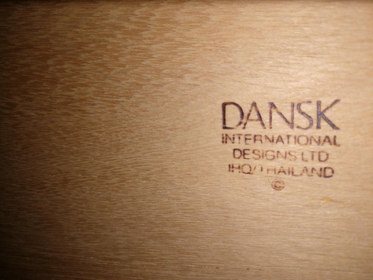 Scandinavian Modern Mid-Century Modern Teak Bar Cart Jens Quistgaard for Dansk For Sale