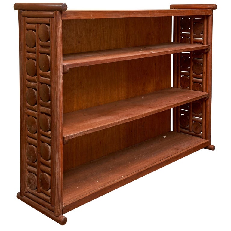 MidCentury Modern Teak Bookcase at 1stDibs