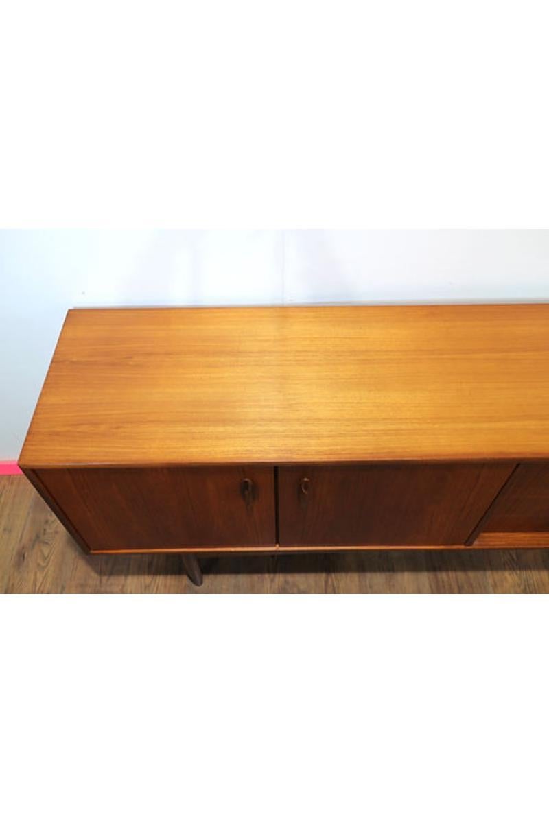 20th Century Mid Century Modern Teak Brasilia Sideboard Credenza by G Plan Danish Style