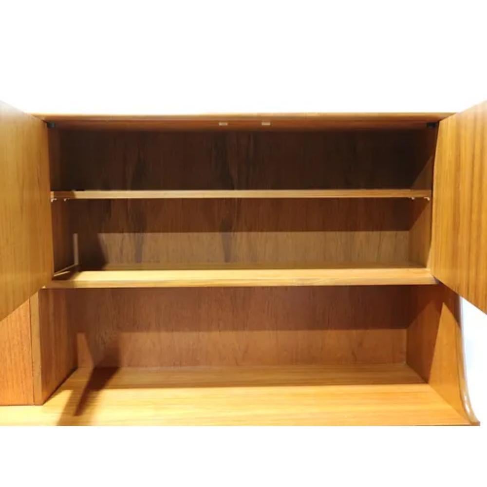 Mid Century Modern Teak Brasilia Sideboard Tall Credenza Buffet by G Plan 2