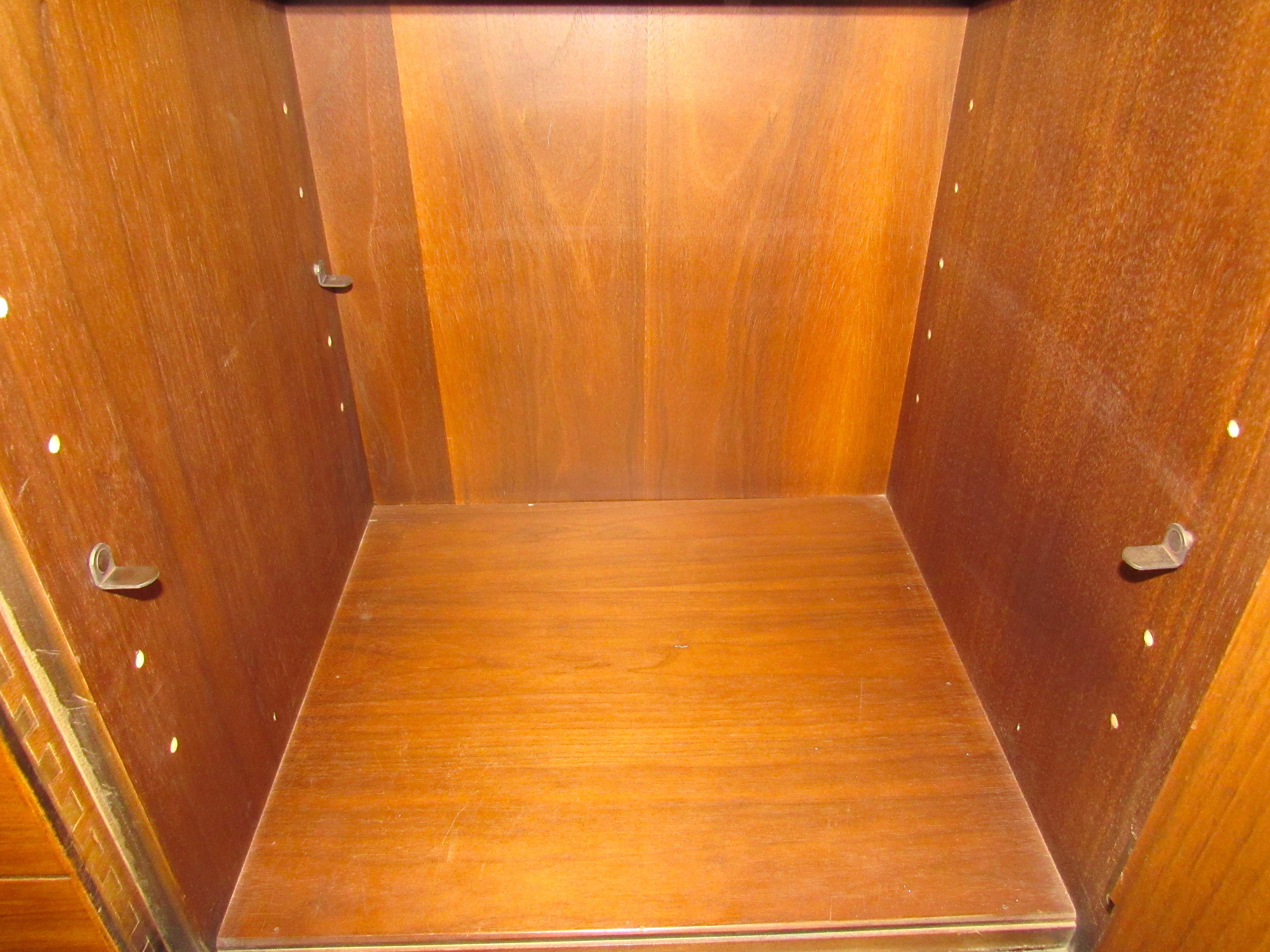Mid-Century Modern Walnut Cabinet 2