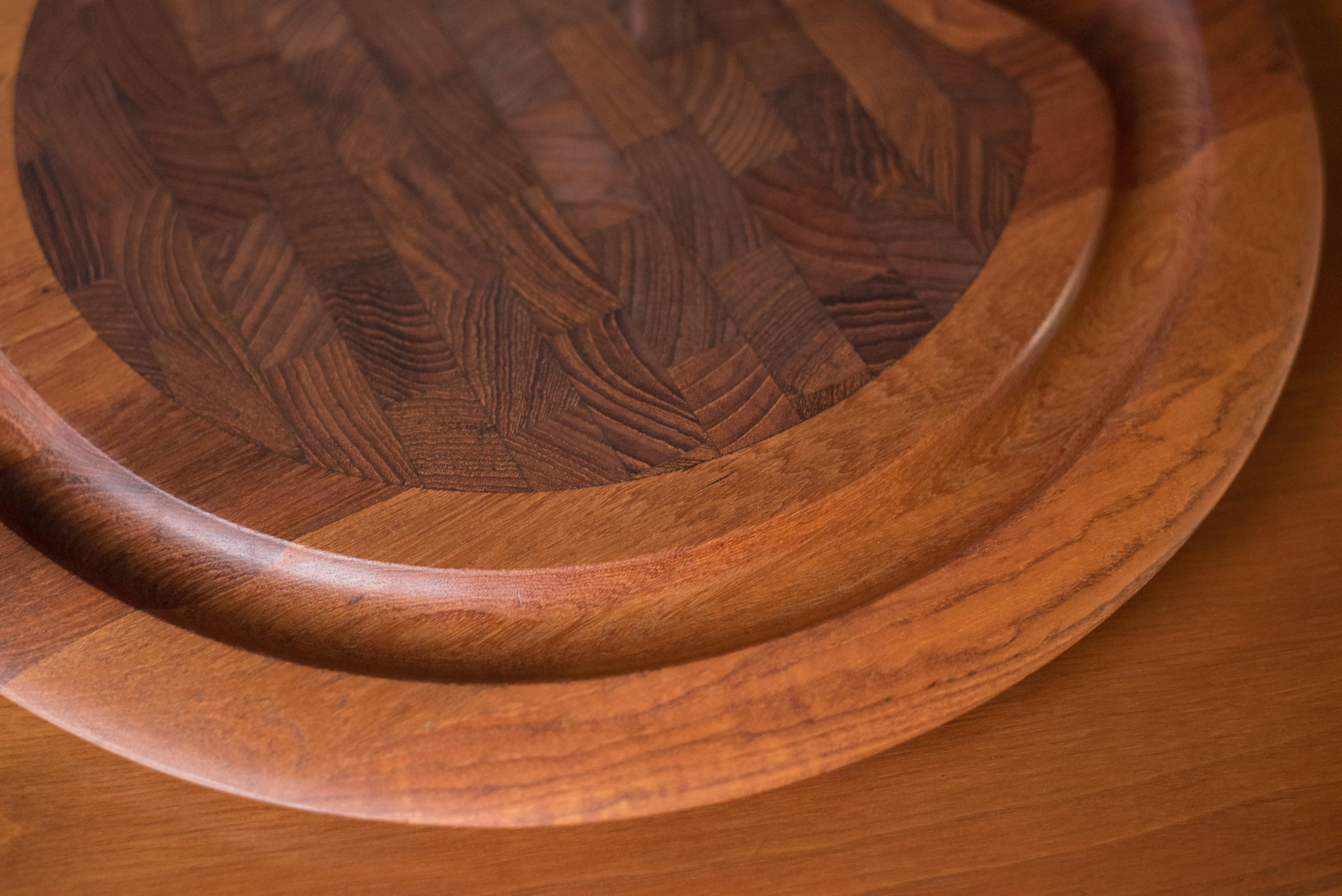 Mid-Century Modern Teak Carving Board Platter by Jens H. Quistgaard for Dansk 2