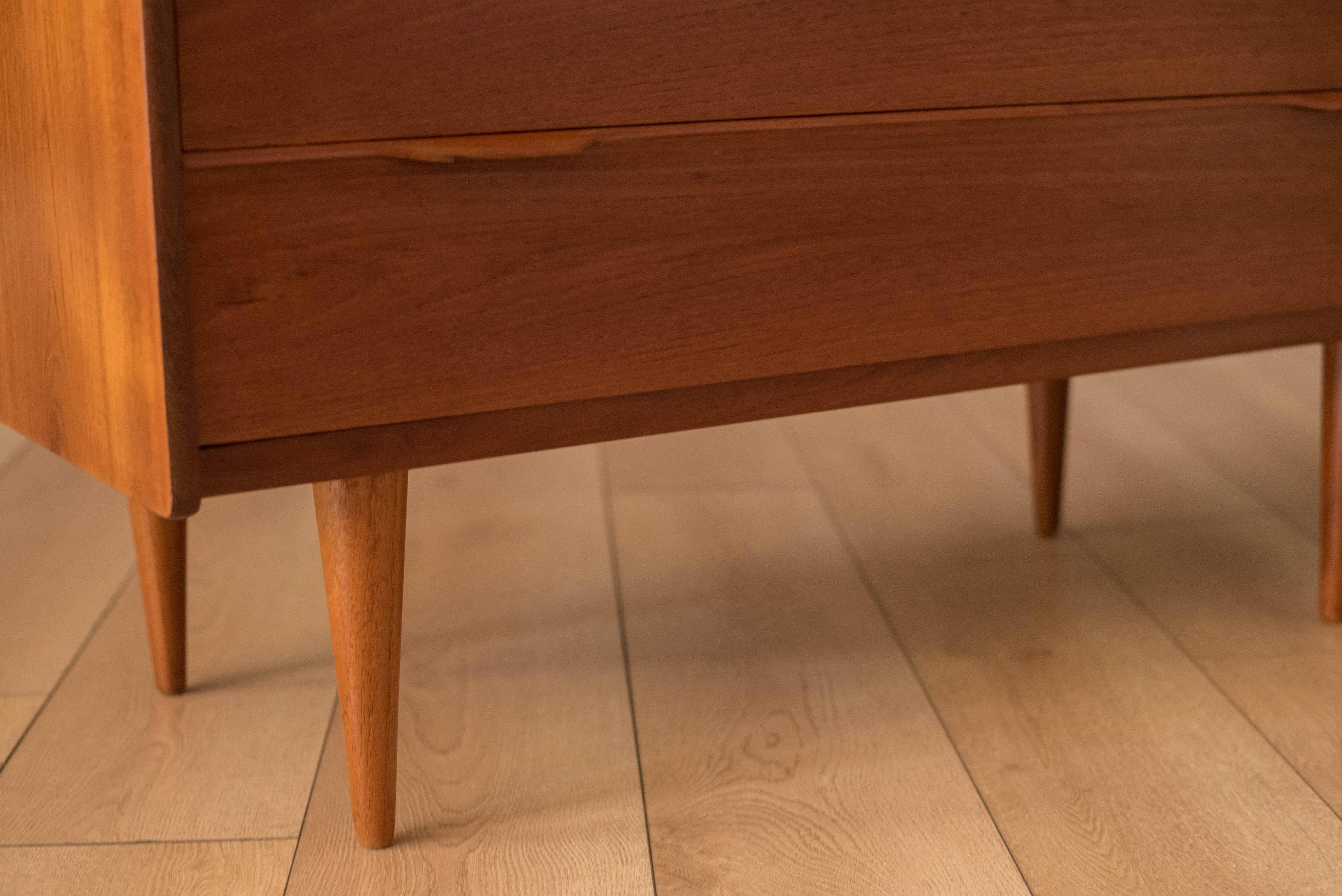 Mid-20th Century Mid-Century Modern Teak Chest of Drawers by Henning Jorgensen