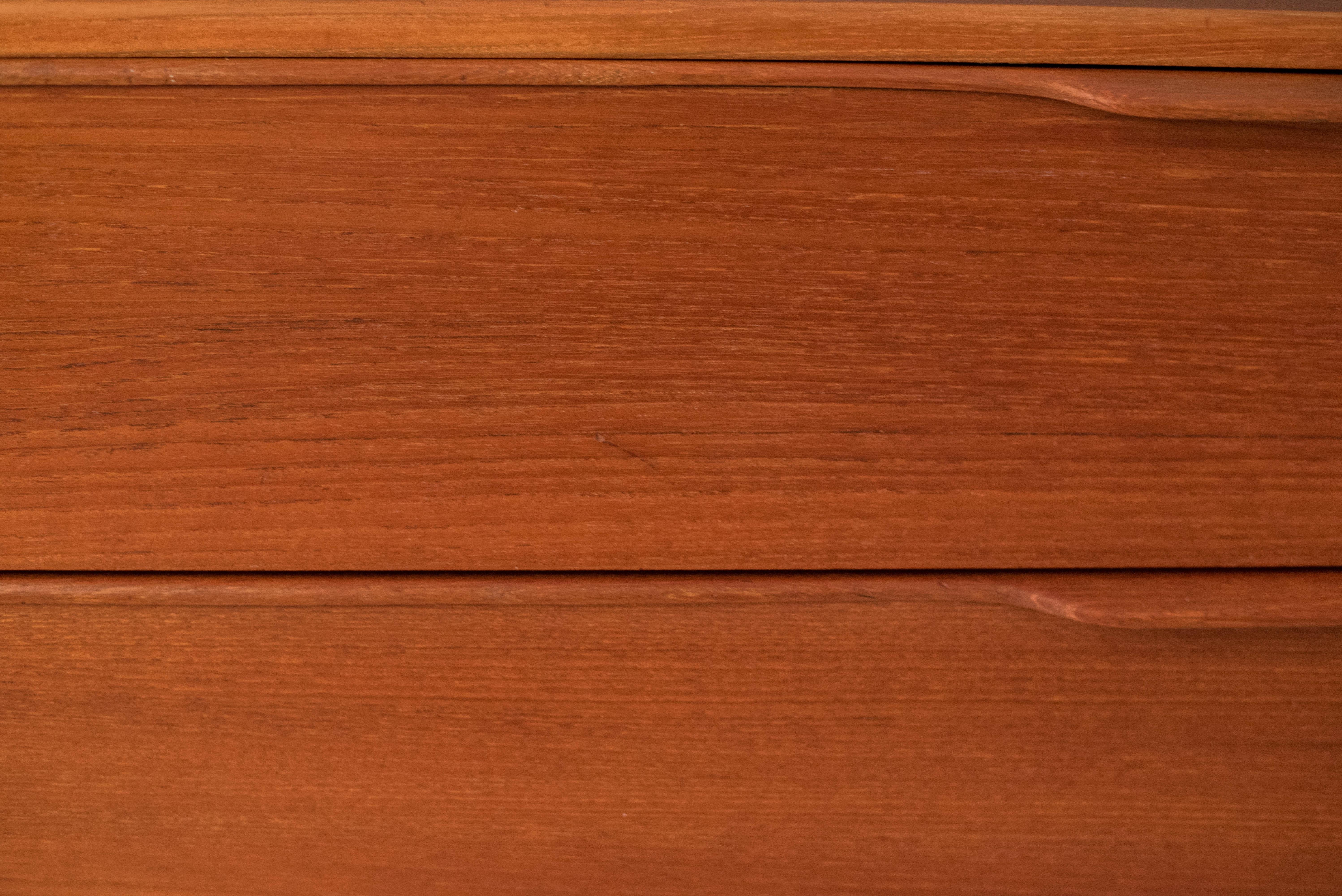 Mid-Century Modern Teak Chest of Drawers by Henning Jorgensen 2