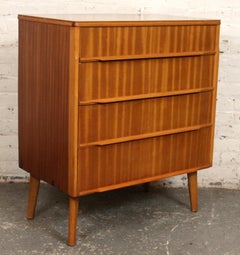 Mid-Century Modern Teak Chest of Drawers