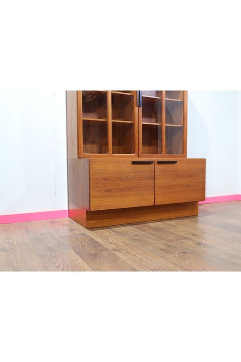 Mid Century Modern Teak China Display cabinet by G Plan Ib Kofod Larsen 5