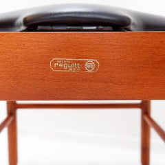 Mid-Century Modern Teak Clothes Valet Chair by Fratelli Reguitti Italy, 1960s