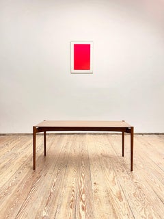 Mesa de centro de teca moderna de mediados de siglo de Hartmut Lohmeyer, años 50