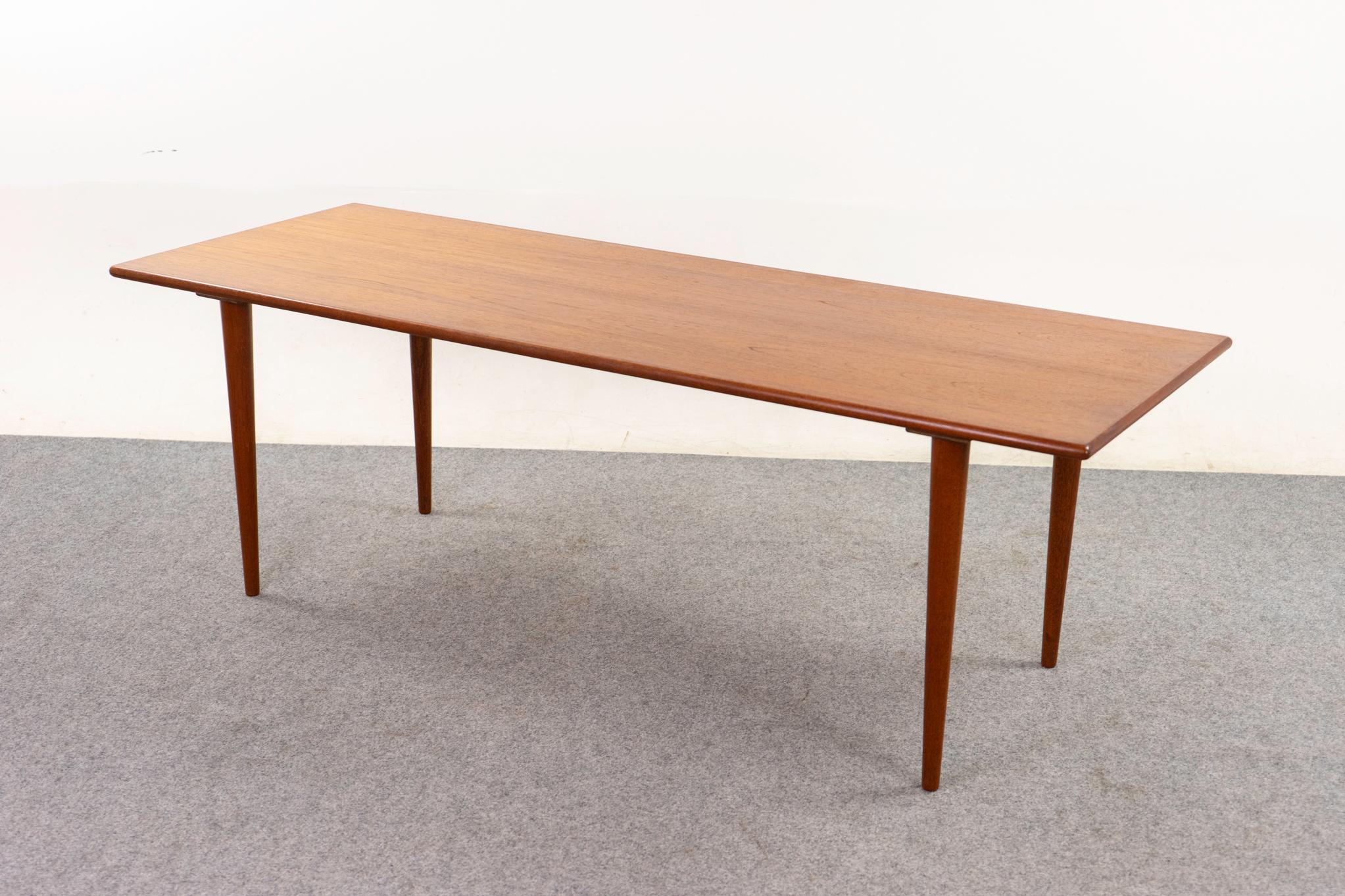 Mid-Century Modern Teak Coffee Table 1
