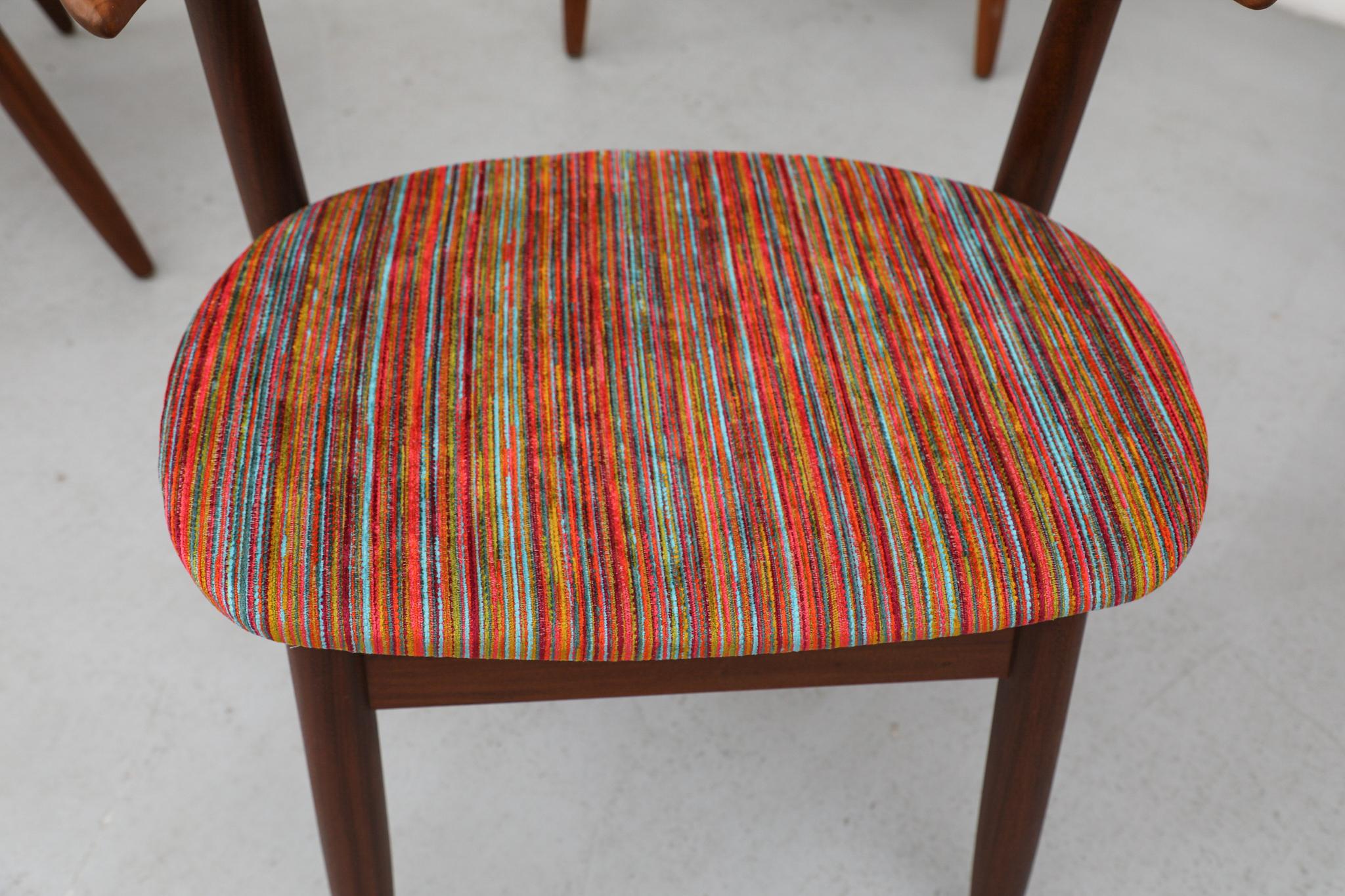 Chaise Cowhorn en teck moderne du milieu du siècle par Hulmefa, 1960s en vente 1