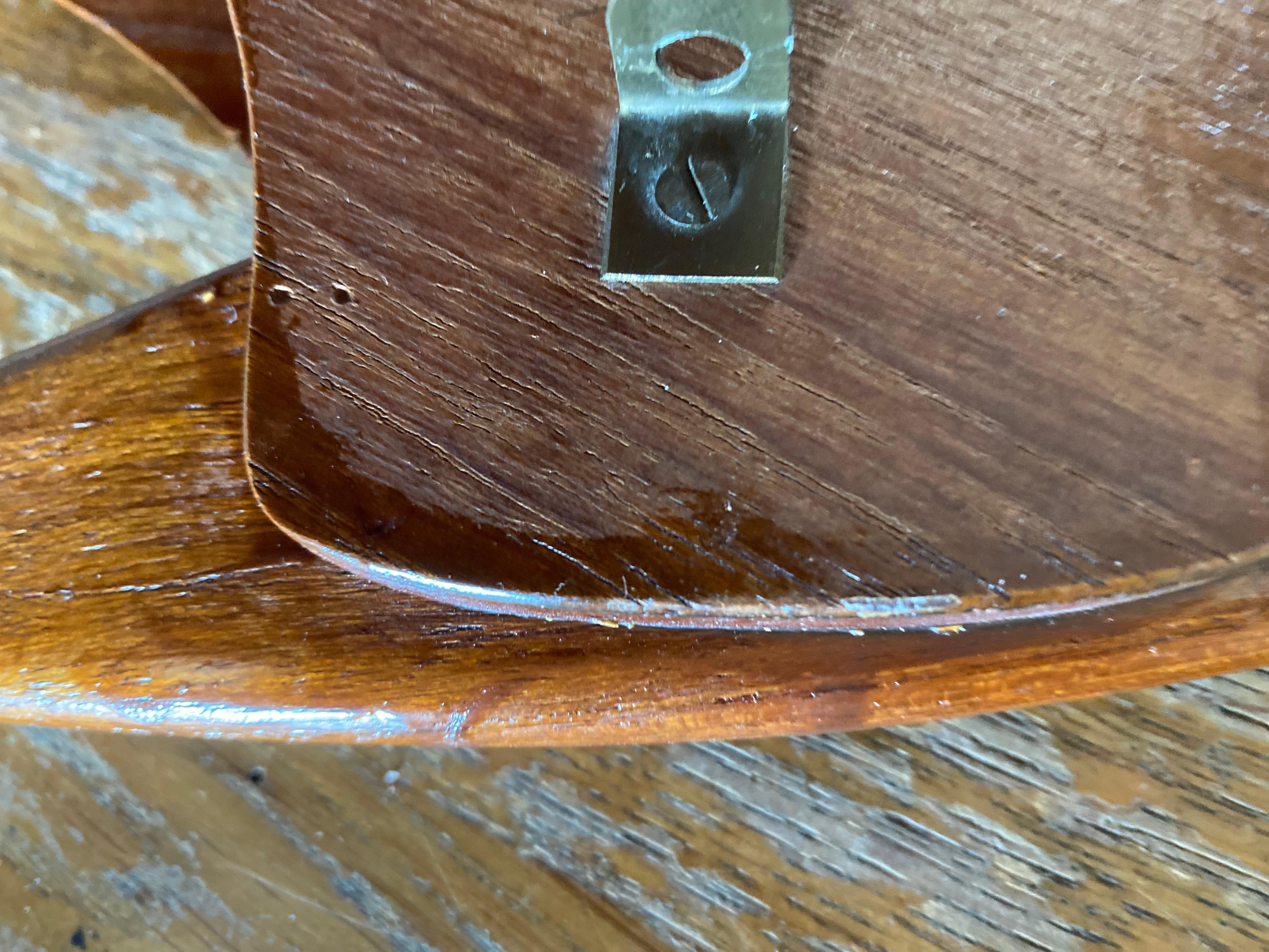 Mid-Century Modern Teak Crane Bird Denmark For Sale 2