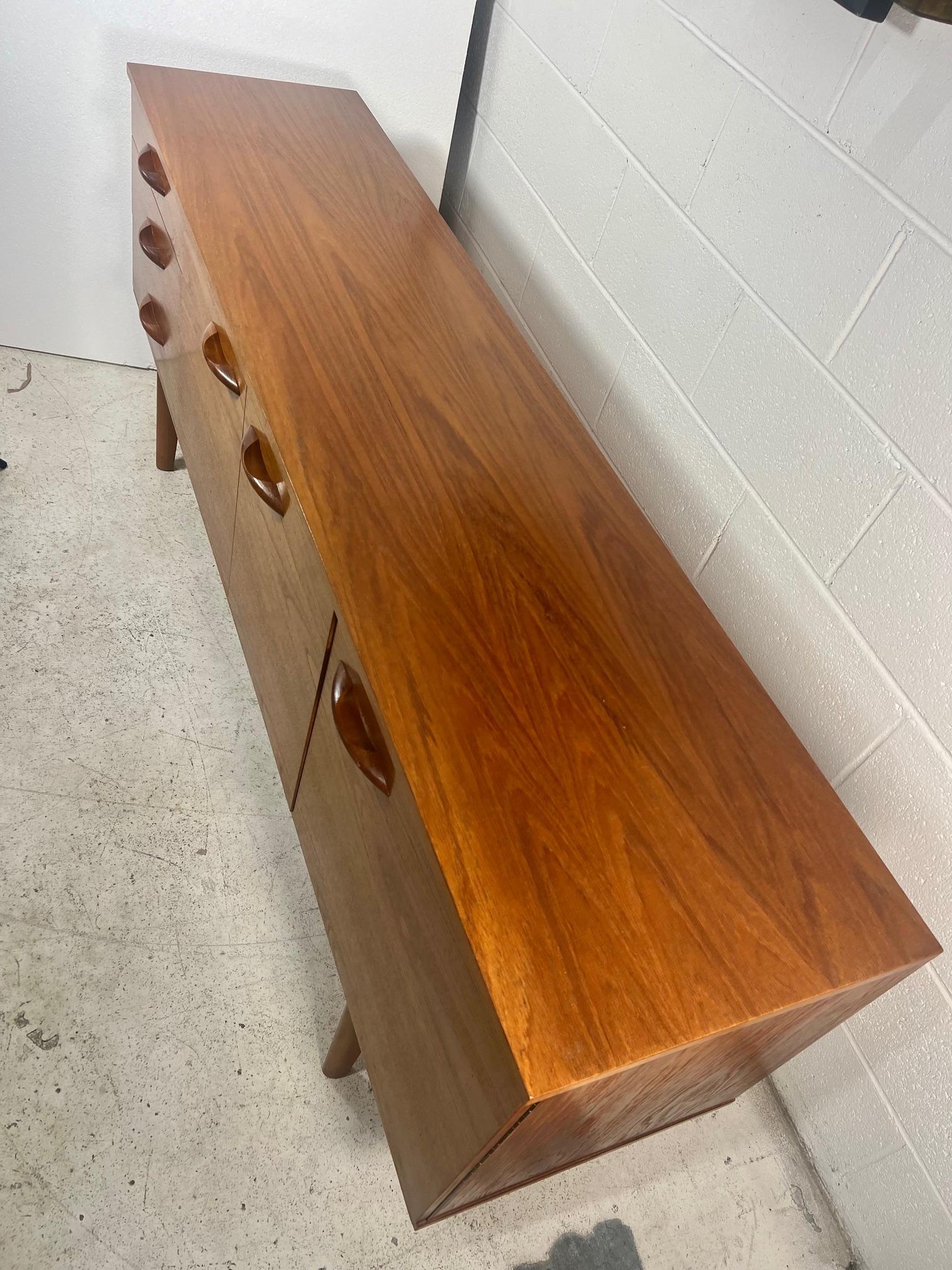 Mid Century Modern Teak Credenza By Avalon UK 5