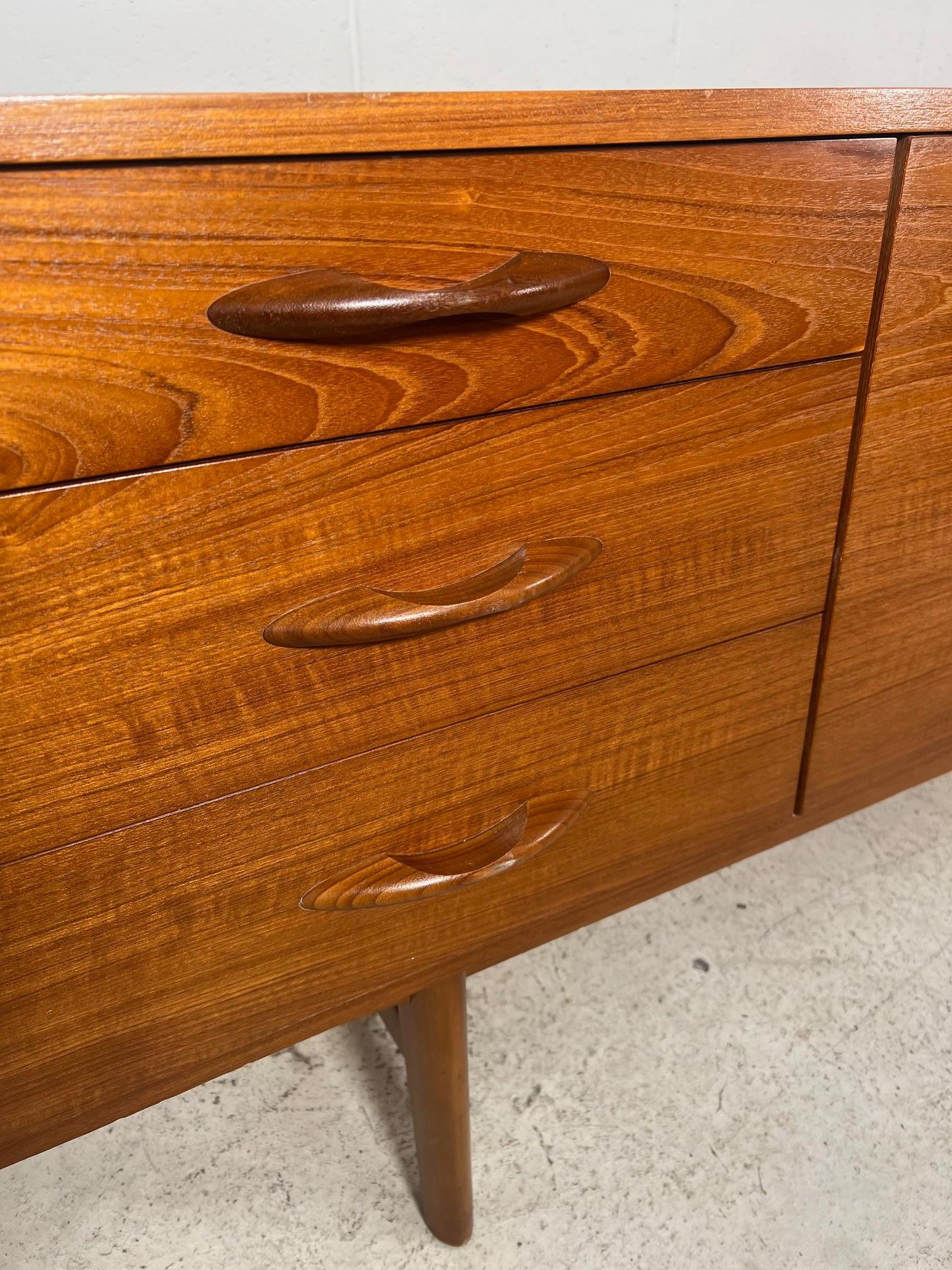 20th Century Mid Century Modern Teak Credenza By Avalon UK