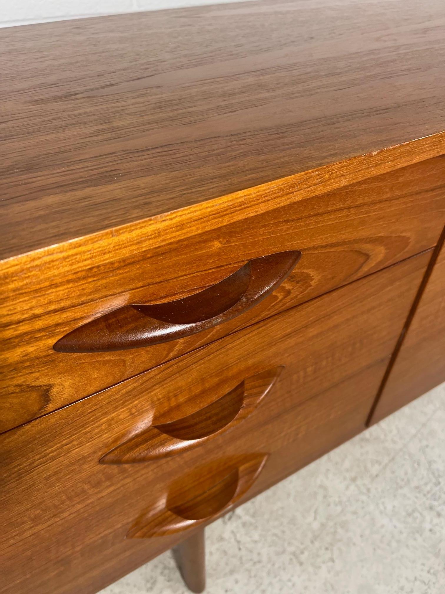 Mid Century Modern Teak Credenza By Avalon UK 1
