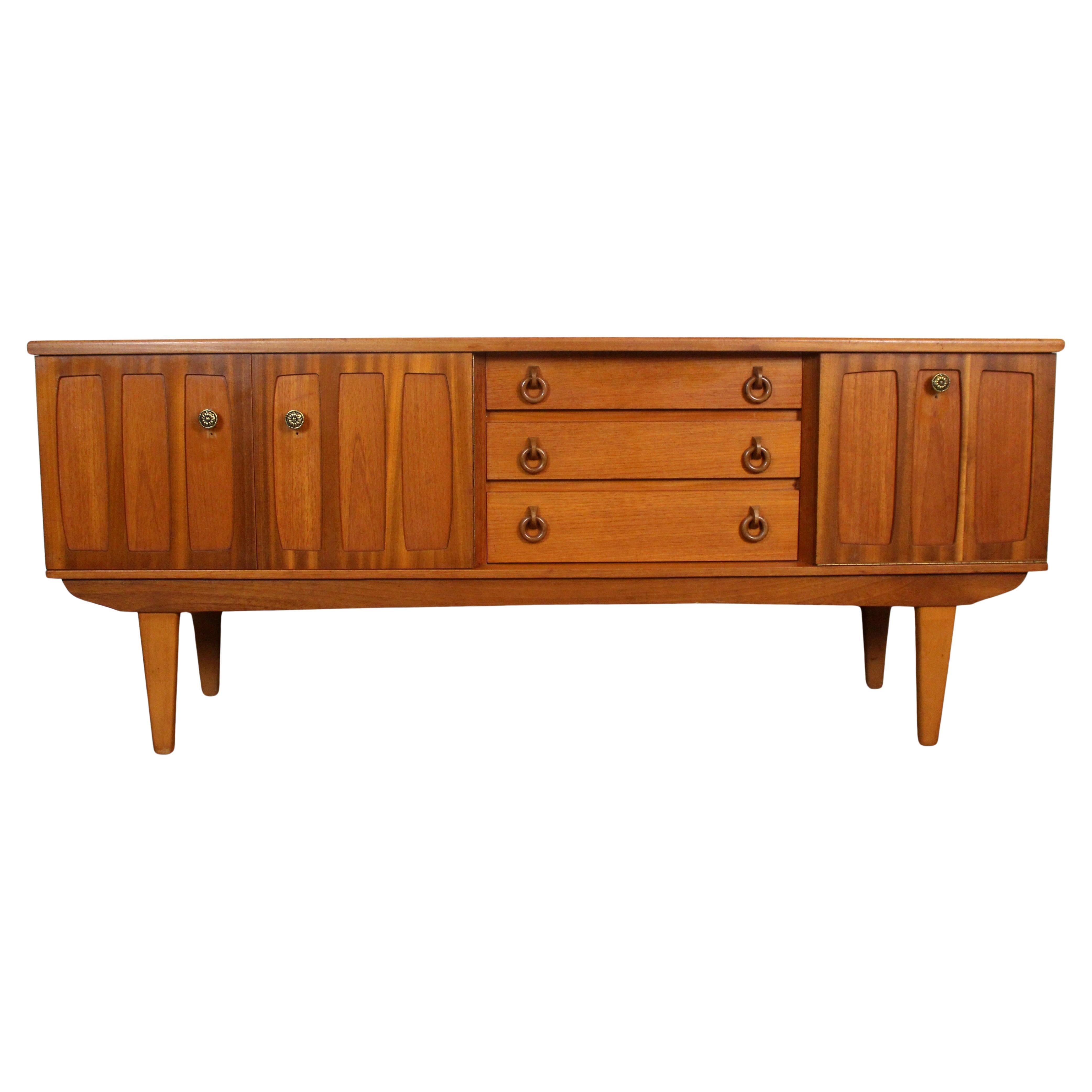 Mid-Century Modern Teak Credenza by Beautility