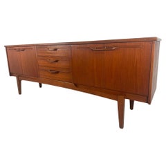 Retro Mid Century Modern Teak Credenza By Jentique Made In England